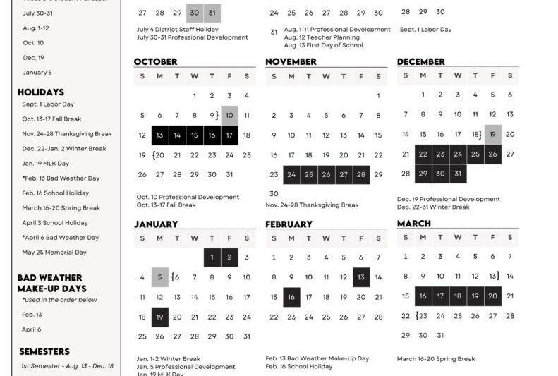 Forney Isd Calendar 26 27