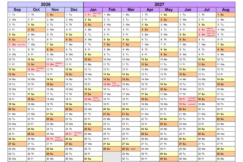 Rit Academic Calendar 2026 27