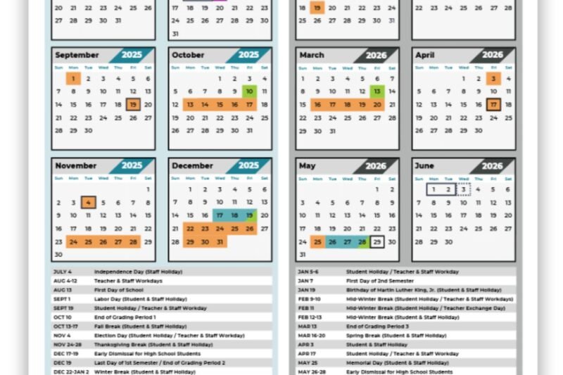 Klein Isd Calendar 26 27