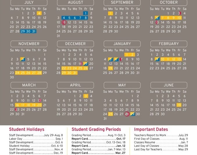 Aldine Isd Calendar 26 27