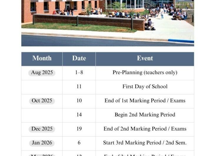 Orange County Public Schools Calendar 26 27