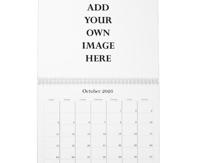 Create Your Own Calendar 2026