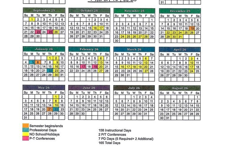 Yale Academic Calendar 2026 27