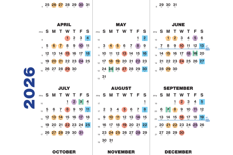 Federal Pay Period Calendar For 2026