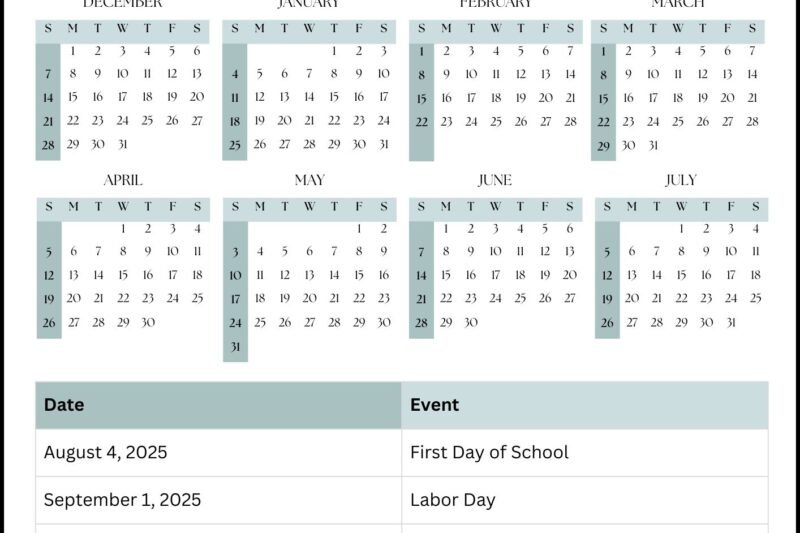 Atlanta Public Schools Calendar 2026