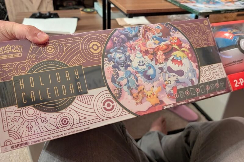 Pokemon Trading Card Game Holiday Calendar 2026